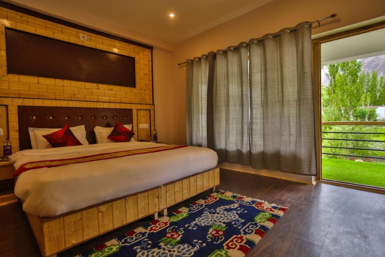 Hotel Nubra Residency Charāsa Exterior foto